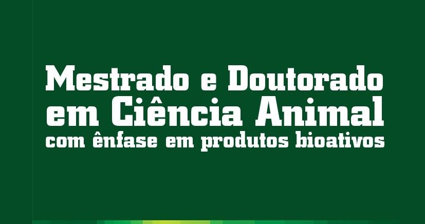 Processo Seletivo 2024/1 – Mestrado e Doutorado - Programa de Pós-Graduação  em Ciência Animal